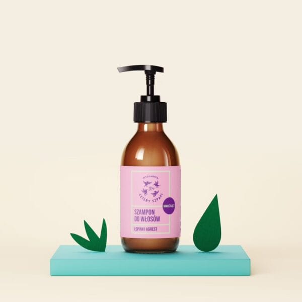 4 szpaki szampon nawilzajacy lopian agrest 300ml